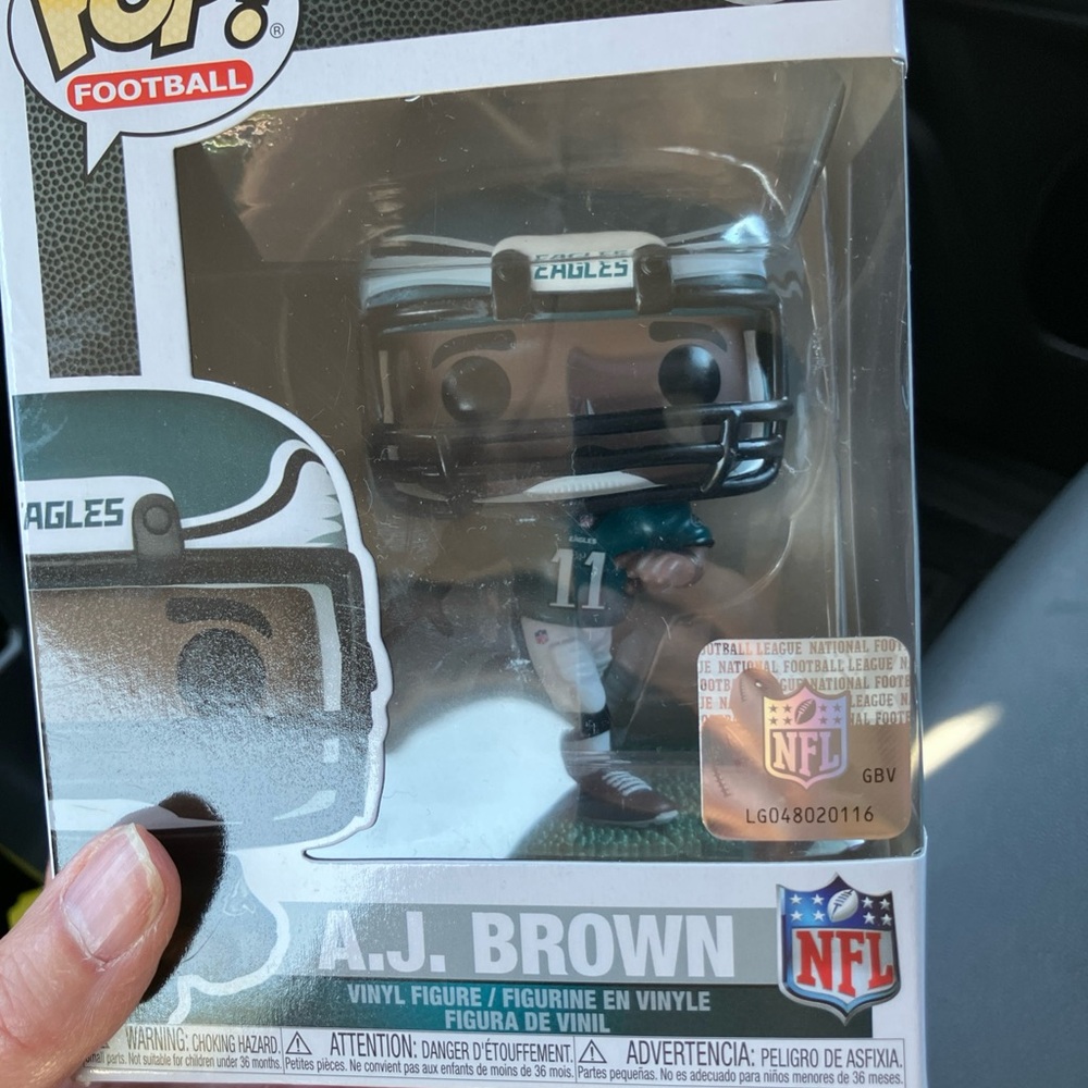 Funko Vinyl Figure in Teal and Black